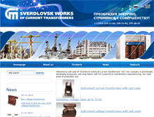 Tablet Screenshot of eng.cztt.ru